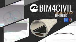 BIM4CIVIL  BIM TUNNELING IN REVIT [upl. by Shanahan]