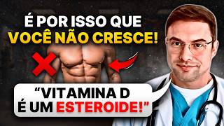 Suplementar Vitamina D pode TURBINAR seus Ganhos Musculares entenda [upl. by Dielle]