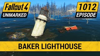 Baker Island Lighthouse  Fallout 4 Unmarked  Ep 1012 [upl. by Mchugh]