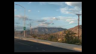 Albuquerque New Mexico  Drive to Quality Inn Albuquerque East I40 Juan Tabo Exit Pictures [upl. by Staford378]