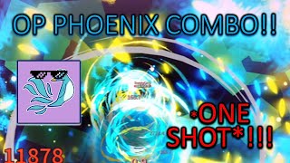 BEST New ONE SHOT AWAKENED PHOENIX Blox Fruits Combo Blox Fruits UPDATE 20 [upl. by Elberta]