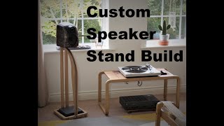 Building A Pair of Speaker Stands in Oak and Grenadilla [upl. by Aiello]