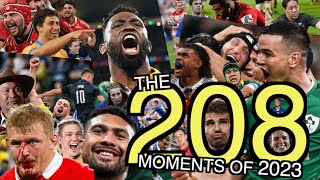 The 208 Greatest Rugby Moments of 2023 [upl. by Onurb914]