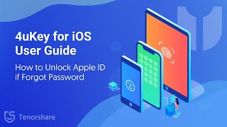 4uKey User Guide How to Unlock Apple ID if Forgot Password  2023 [upl. by Dagney]