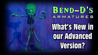 BendDs Advanced Stop Motion Armature Kits Whats New [upl. by Royden153]