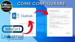 Come configurare la tua PEC Legalmail Infocert in Microsoft Outlook [upl. by Sutsuj915]