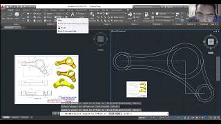 Como hacer una Pieza Industrial en AutoCad 2015 [upl. by Anitnemelc482]