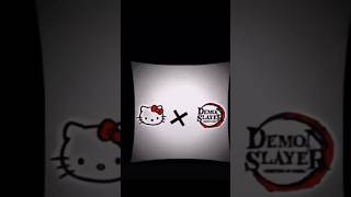 Kny x hello kitty demonslayer edit hellokitty cute viralvideo especial shorts kny anime [upl. by Irvin]