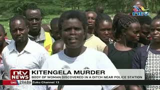 Kitengela residents decry rise in number of murder cases [upl. by Htebiram]