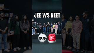 JEE VS NEET Kon BETTER hai💀🚨 jeewallah shorts pw physicswallah [upl. by Damalis]