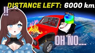 Pinebaby reacts to Driving 6000km in My Summer Car  martincitopants Reaction [upl. by Viglione]