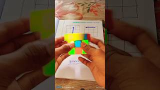 3x3 RUBIKS CUBE EASY TRICK VIRAL TRENDING SHORTS [upl. by Rehtul]