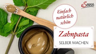 Zahnpasta für starken Zahnschmelz selber machen [upl. by Anyr]