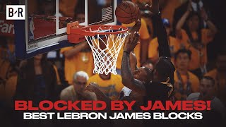 LeBron James Most Iconic Blocks [upl. by Donaugh]