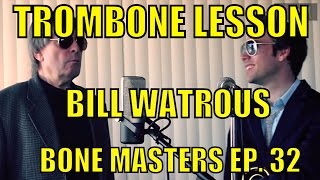 Trombone Lessons Frank Rosolino Carl Fontana amp Urbie Green  Bone Masters Ep 32  Bill Watrous [upl. by Merrie328]