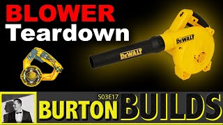 TEARDOWN DeWALT DWB800 Blower DCE100  DCBL722  DCBL772 Burton Builds 4K [upl. by Sharity183]