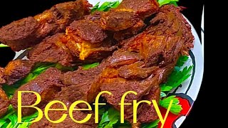 Srilankan Beef Fry Recipe  sri lankan Muslim style beef fry recipe [upl. by Nived]