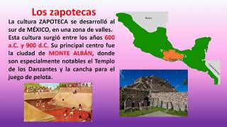 Culturas antiguas de mesoamérica Olmecas Zapotecas Teotihuacanos y Toltecas [upl. by Brina842]