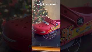 Disney Cars Crocs lightning McQueen collab is so cool shoes [upl. by Kurth]