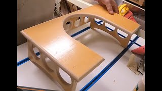 Homemade Squatty Potty made on my CNC [upl. by Leamaj]