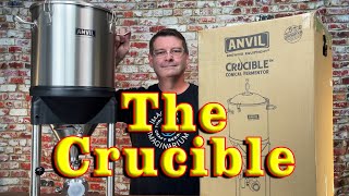 Anvil Crucible Conical fermenter unboxing and detailed overview [upl. by Etnomal562]