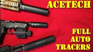 Airsoft  AceTech full auto tracers ENG sub [upl. by Launame]