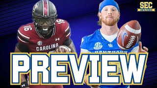 Kentucky vs South Carolina PREVIEW amp PREDICTIONS  2024 SEC Football [upl. by Tabbie]