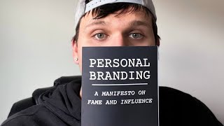 So I Published A Book  Personal Branding A Manifesto on Fame and Influence [upl. by Nilrak]