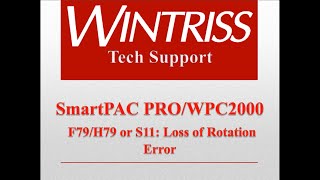 SmartPAC PRO Integrated with WPC2000  F79H79 or S11 Error [upl. by Gay]