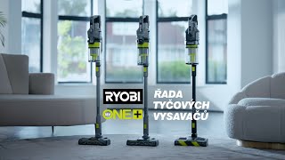 Užívejte si život s řadou tyčových vysavačů od RYOBI® [upl. by Olpe782]