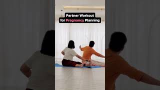 ⚠️ Pregnancy Yoga for couples🌸❤️ [upl. by Ellesor]