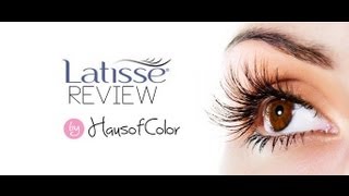 My Secret to Long Eyelashes Latisse Review  HAUSOFCOLOR [upl. by Lenoel260]