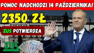 PILNE WIADOMOŚCI DLA EMERYTÓW DODATKOWE 2350 ZŁ MIESIĘCZNIE DLA SENIORÓW BĘDZIE 14 PAŹDZIERNIKA [upl. by Fariss]