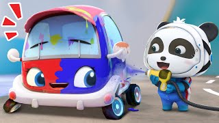 Where Is My Color  Learn Colors  Car Cartoon  Monster Truck  Kids Song  BabyBus [upl. by Amolap145]