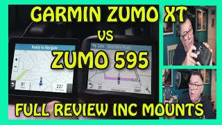 Garmin Zumo XT Vs Zumo 595lm [upl. by Lichter823]