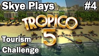 Tropico 5 Tourism Challenge 4 ►Tourists◀ GameplayTips Tropico 5 [upl. by Elo]