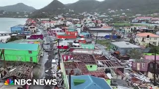 Hurricane Beryl leaves a trail of destruction as it crosses the Caribbean [upl. by Margo15]