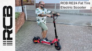 RCB RE24 Fat Tire  New Powerful Electric Scooter Top Speed 45 kmh [upl. by Akinna]