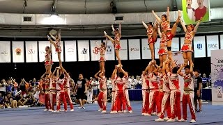 ★ACIC 2016 amp CASNCC 2016 152 Team Cheer  Open Coed Elite BMC Benchama Thailand THA HD [upl. by Staal894]