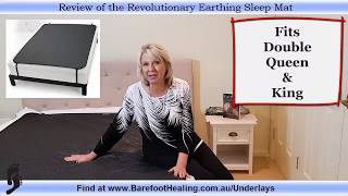 Review of our New Earthing Sleep Mat [upl. by Pliske]