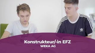 Lehre als Konstrukteurin EFZ bei der WEKA AG [upl. by Jenness]