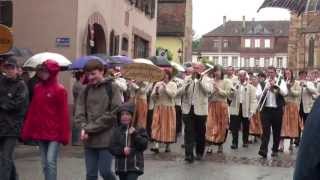 Trachtenumzug Weissenburg Elsass am Pfingstsonntag 2013 Clip 49 [upl. by Arraeit]