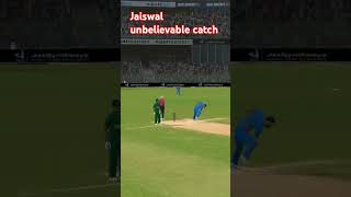 yasaswi Jaiswal unbelievable catch [upl. by Yuille]