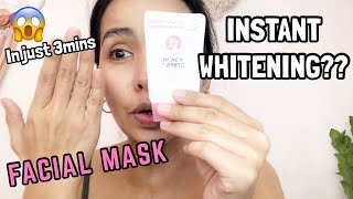 CATHYDOLL READY 2 WHITE MILKY WHITE FACIAL CREAM MASK REVIEW  WEARTEST  Kim Tadeo [upl. by Aizek]