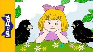 Two Little Blackbirds  Nursery Rhymes by Little Fox [upl. by Cchaddie]