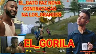 ELGATO FAZ TESTE AOVIVO PARA ENTRA NA LOSGRANDES E CONTRATA ELGORILA PARA LOSGRANDES FREE FIRE [upl. by Dnomso]