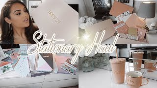 STATIONERY HAUL 2018  PERFECT FOR GIFTS [upl. by Ailes]