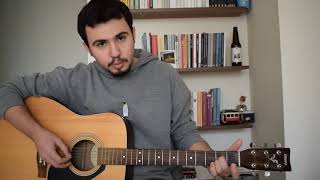 Kadircan Kızılcıklı  Pilli Bebek Bak Intro Gitar Dersi [upl. by Tammie]