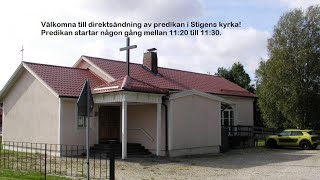 Stigens kyrka 21 sön ef Trefaldighet [upl. by Ryan]