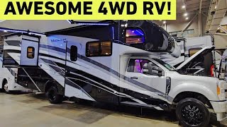 Spectacular 4wd Super C Motorhome RV on an F550 Powerstroke platform THOR Magnitude XG32 [upl. by Iramohs426]